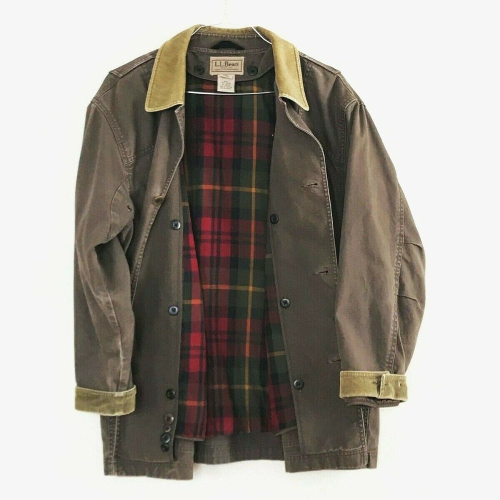 SOLD 🔥Vtg LL BEAN Barn Chore Field Jacket Coat D - Picture 1 of 6